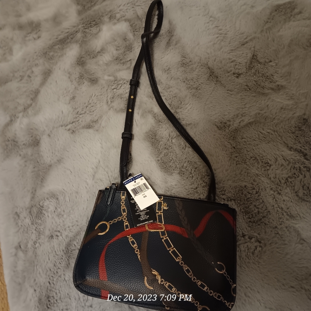 Ralph Lauren Polo cross body purse